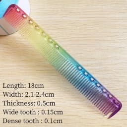 Barber Hairdressing Combs Hairdresser Hair Cutting Comb Hairstylist Professional Haircut Hairbrush Hair Salon Styling Tools