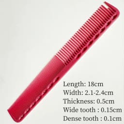 Barber Hairdressing Combs Hairdresser Hair Cutting Comb Hairstylist Professional Haircut Hairbrush Hair Salon Styling Tools
