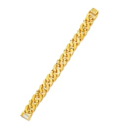 24k Gold Filled Jewelry Bracelets Forever Not Fade For Men And Women Wedding Fine Pulseira Feminina Bizuteria Joyas