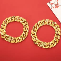 24k Gold Filled Jewelry Bracelets Forever Not Fade For Men And Women Wedding Fine Pulseira Feminina Bizuteria Joyas
