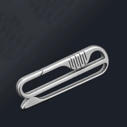 Super fine TC4 Ti Solid titanium quick release detachable belt clip keychains Key ring Hook DIY FOB EDC housewarming gift