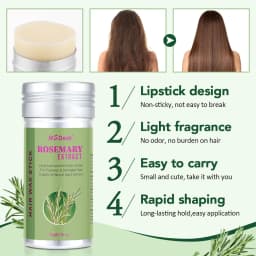 Hair Wax Stick For Wig Professional Hair Wax Stick Gel Cream Non-Greasy Style Hair Wax Stick For Men Women Broken Hair Artifact