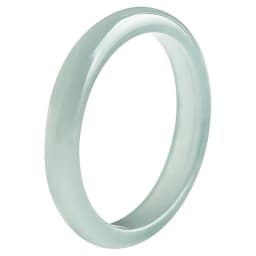 Natural Old Pit A Goods Jade Light Blue Water Ring For Men's Gifts Women's Couple Ring Ice Jadeite Square Jewelry Drop Shipping