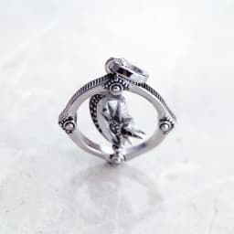 Moveable Star And Moon Pendant Brand New Fine Jewelry Accessories 925 Sterling Silver Vintage Gift For Woman