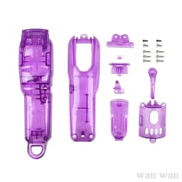 Electric Clipper Shell For WAHL 8148/8591 Transparent Color Barber DIY Accessories Hair Clipper Modified Cover 8Pcs/Set Y0514