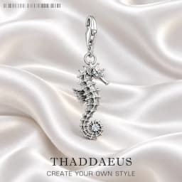 Maritime Seahorse Pendant Charm Handmade New Fine Jewelry Real 925 Sterling Silver Oceans Gift For Women Men