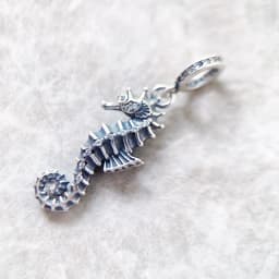 Maritime Seahorse Pendant Charm Handmade New Fine Jewelry Real 925 Sterling Silver Oceans Gift For Women Men