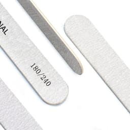100Pcs Wooden Nail File Professional Sanding Buffer Files 100/180/240 Double Side For Salon Manicure Pedicure UV Gel Tips Tools