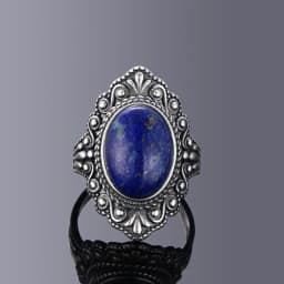 Oval Natural Labradorite Rings for Women Men S925 Silver Ring Finger Ring Retro Gemstone Rings Jewelry Party Gift