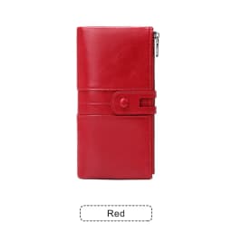 Hot Selling RFID Women's Long Wallet PU Leather Handbag with Multiple Card Slots, Coin Zipper Wallet, Women's Mobile Wallet