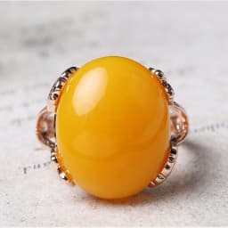 Natural Amber Ring Adjustable Mens Women Blood Amber Rings Charm Advanced Fashion Jewelry Gifts Ladies Beeswax Mens Ring