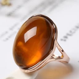 Natural Amber Ring Adjustable Mens Women Blood Amber Rings Charm Advanced Fashion Jewelry Gifts Ladies Beeswax Mens Ring