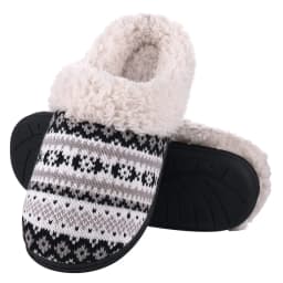Litfun Warm Cotton Slippers For Women Men Fluffy House Fur Slippers Indoor Flats Slip-on Soft Slippers Couple House Mute Slides