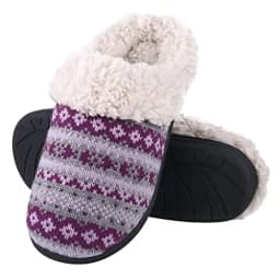 Litfun Warm Cotton Slippers For Women Men Fluffy House Fur Slippers Indoor Flats Slip-on Soft Slippers Couple House Mute Slides