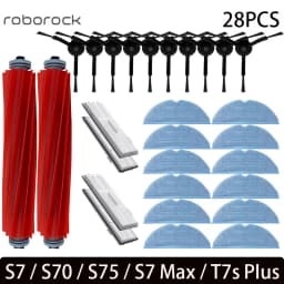 For Roborock S7 S70 S7Max T7S Plus Main Brush Hepa Filter Mop Pad Spare Parts Vacuum Cleaner Accessories