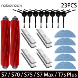 For Roborock S7 S70 S7Max T7S Plus Main Brush Hepa Filter Mop Pad Spare Parts Vacuum Cleaner Accessories
