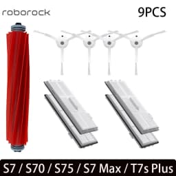 For Roborock S7 S70 S7Max T7S Plus Main Brush Hepa Filter Mop Pad Spare Parts Vacuum Cleaner Accessories