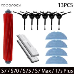 For Roborock S7 S70 S7Max T7S Plus Main Brush Hepa Filter Mop Pad Spare Parts Vacuum Cleaner Accessories