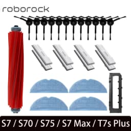For Roborock S7 S70 S7Max T7S Plus Main Brush Hepa Filter Mop Pad Spare Parts Vacuum Cleaner Accessories