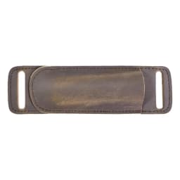 RIYAO Genuine Leather Folding Knife Sheath Waist Belt Knife Case Outdoor Tools Storage Pocket Knives Cowhide Protective Case Men