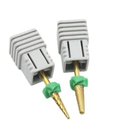 New Titanium Tungsten Carbide Nail Drill Bit Accessory For Electric Manicure Machine Pro Nail Art Salon Tool Remove Gel