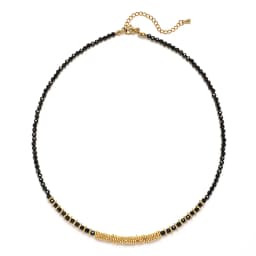ZMZY Small Stone Beaded Necklace 2-3mm Faceted Natural Quartz Female Fashion Party Choker for Women Girl Jewelry Gift