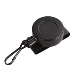 Total 100CM! High Resilience Retractable Steel Wire Rope Key Chain Anti Lost Easy To Pull And Buckle Military Gun Rope Keychain