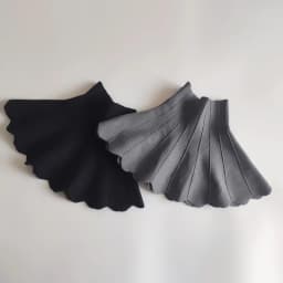 2023 Autumn And Winter New Products Children's Knitted Skirt Wavy Tutu Skirt Girls Thick Ruffled Umbrella Skirt