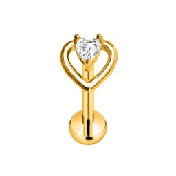 ASTM F136 G23 Titanium Flower Petals Star Heart Butterfly Threadless Piercing Pin Push in Labret Daith Conch Earring 16G 18G 20G