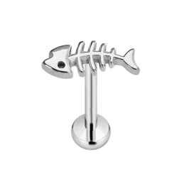 ASTM F136 G23 Titanium Flower Petals Star Heart Butterfly Threadless Piercing Pin Push in Labret Daith Conch Earring 16G 18G 20G