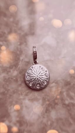 Moonphase Pendant 925 Sterling Silver Dangle Charm Women Men Vintage Fine Jewelry