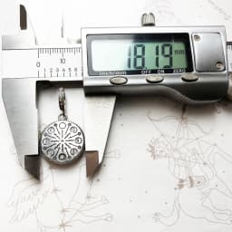 Moonphase Pendant 925 Sterling Silver Dangle Charm Women Men Vintage Fine Jewelry
