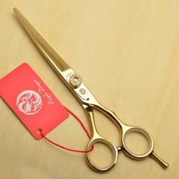 Professional Hairdressing Scissors Purple Dragon Japan 440C Gold Hair Cutting Shears Barber Thinning Scissors Dropshipping Z1020