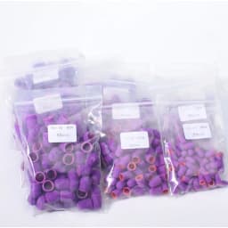 50pc/Set Nail Sanding Caps With Rubber Pedicure Polishing Sand Block Electric Pedicure Burr Foot Cuticle Tool Drill Accessories