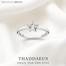 Ring Magical Star,Europe Fine Jewerly For Women,2023 Summer Trendy Gift In 925 Sterling Silver