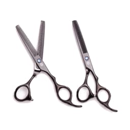 Hair Scissors Professional 5.5" 6" JP 440C Barber Scissors Double Side Teeth 10%-15% Thinning Rate Hair Thinning Scissors Z2001