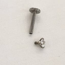 10 PCS/lot Surgical steel CZ Zirconia Labret Bar Stud Lip Earring Helix Cartilage Tragus Body Piercing Jewelry