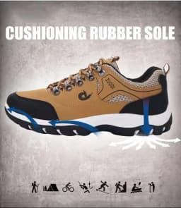 New Men's 38-48 Large Outdoor Hiking, Mountaineering, Camping, Running, Jogging Shoes, Waterproof and Anti-slip Fashion Shoes