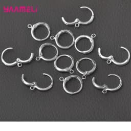 Promotion Sale Real 100% 925 Sterling Silver Earrings Lever Back Earwires Diy Supplies Handmade Making Jewelry Findings 20PCS