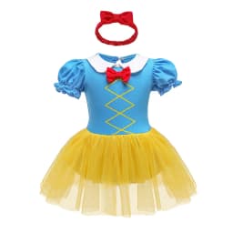 Baby Romper TUTU Dress With Headband Infant Baby Princess Girl Clothes Size 3-18M Cute Design Baby Dress Party Costumes