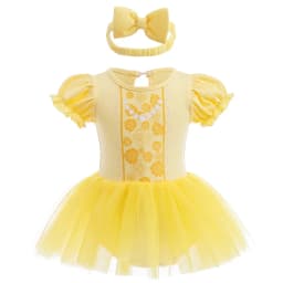 Baby Romper TUTU Dress With Headband Infant Baby Princess Girl Clothes Size 3-18M Cute Design Baby Dress Party Costumes