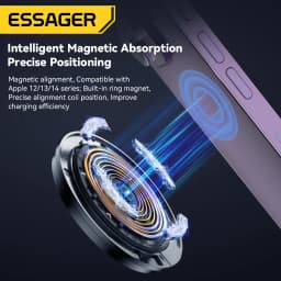 Essager Magnetic Qi Wireless Charger 15W With Cable For iPhone 14 13 12 Pro Max Fast Wireless Charging For Samsung Xiaomi Huawei