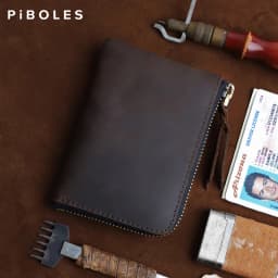 Men's Coin Purse Handmade Genuine Leather Card Wallet Credit Card Holder Retro Leather Card Slot Short Wallet With Zipper Women