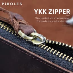 Men's Coin Purse Handmade Genuine Leather Card Wallet Credit Card Holder Retro Leather Card Slot Short Wallet With Zipper Women