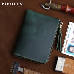 Men's Coin Purse Handmade Genuine Leather Card Wallet Credit Card Holder Retro Leather Card Slot Short Wallet With Zipper Women