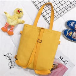 Women's Crossbody Handbag Canvas Tote Bag Work Female Shopper Fashion Simple Quality Korean Designer Shoulder Women Backpack Top