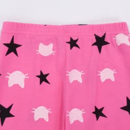 Girls Sweet Cool Cat Pajama Set Breathable Casual Sleepwear