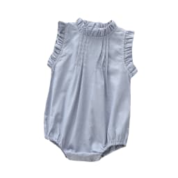 Vintage Linen Cotton Baby Girls Romper Summer Ruffles Lace Infant Bodysuit for Toddler Girls Clothing Children Overalls Outfits