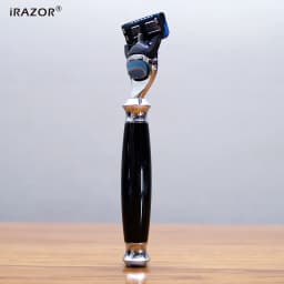 iRAZOR High Grade F5 5 Layers Fusion Razor Shaving Machine for Men Classic Face Beard Barber Hair Cutting Shaver Birthday Gift