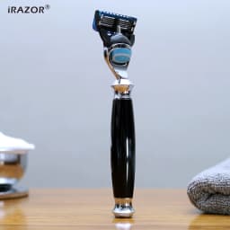 iRAZOR High Grade F5 5 Layers Fusion Razor Shaving Machine for Men Classic Face Beard Barber Hair Cutting Shaver Birthday Gift
